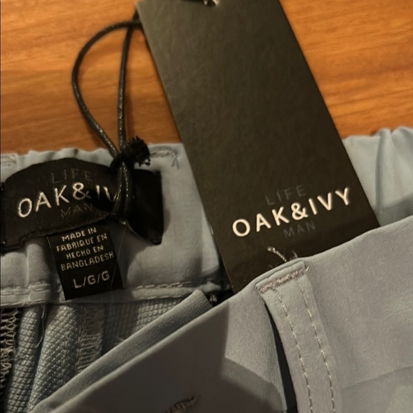 OAK & IVI   blue Shorts with Elastic Waistband - Picture 4 of 16